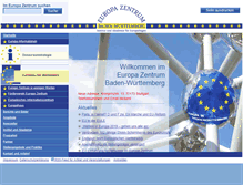Tablet Screenshot of europa-zentrum.de
